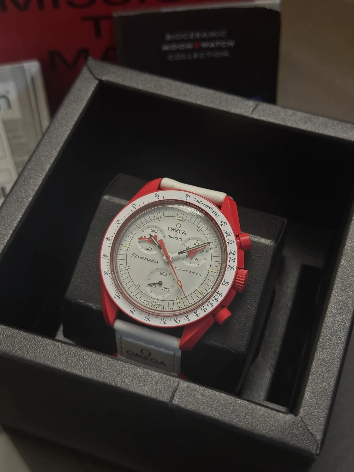 Omega x Swatch MoonSwatch "Mission To Mars" — photo 1