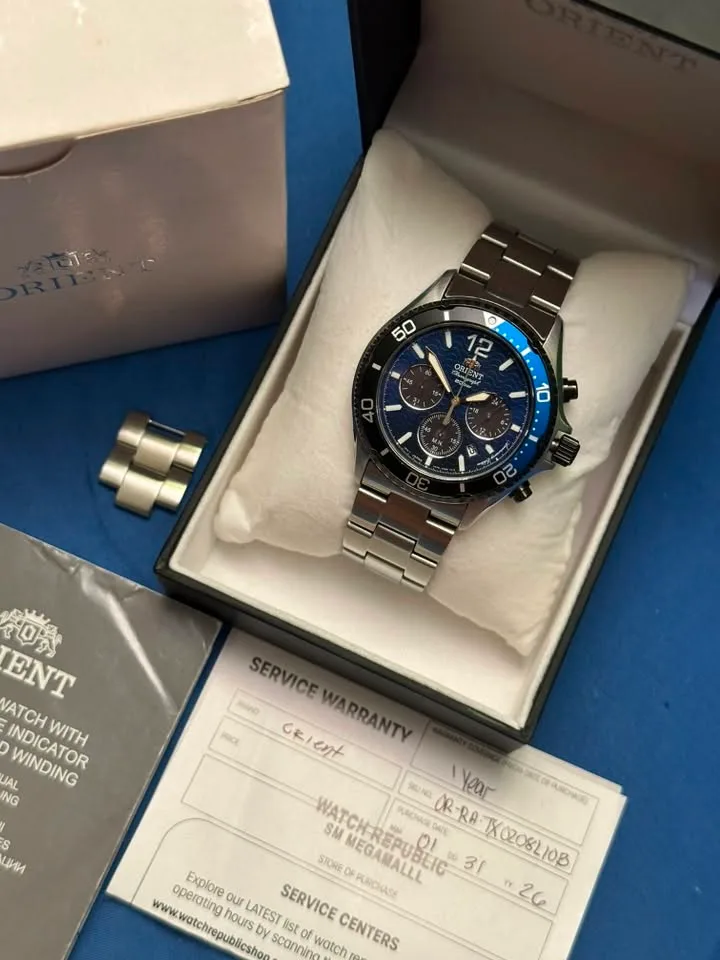 Orient Batman Mako LE 20th Anniversary Chronograph — photo 2
