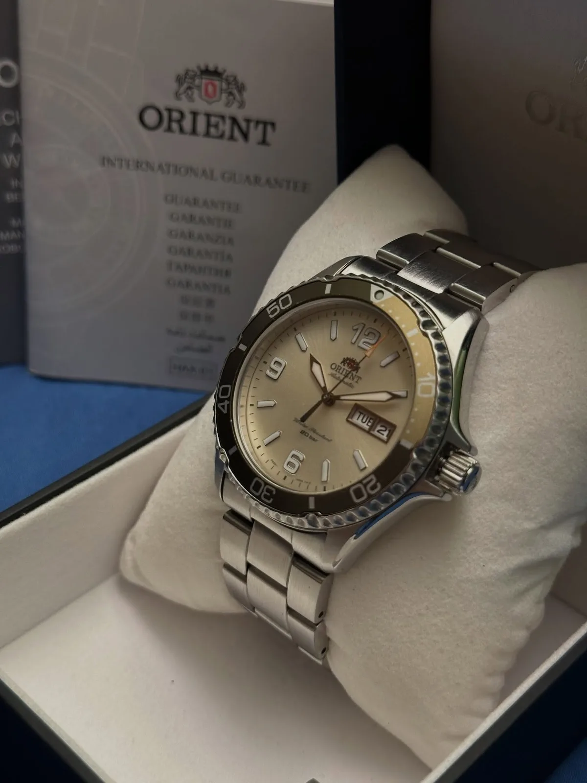 Orient Silver Kamasu Mako III — photo 1