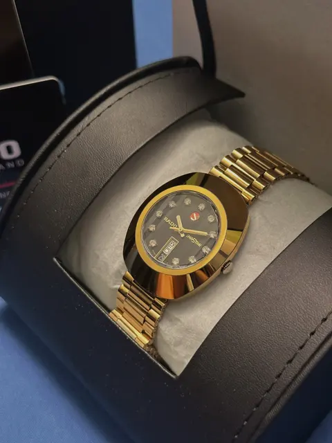 Rado Black Diastar Automatic