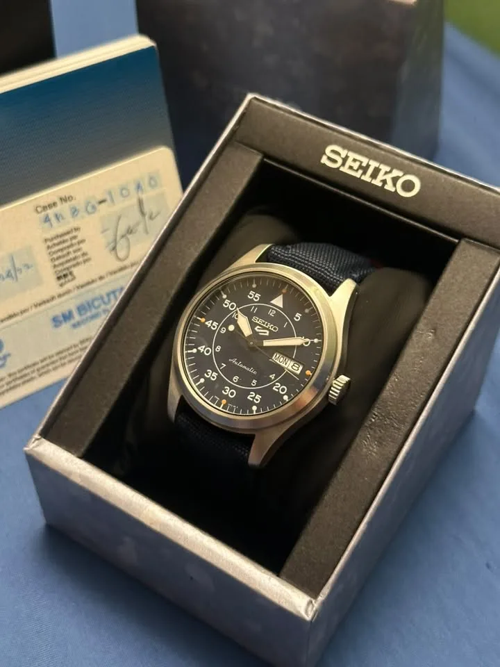 Seiko 5 Sports SRPH31 Blue Military — photo 1