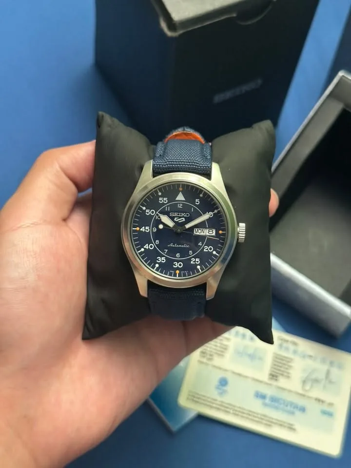 Seiko 5 Sports SRPH31 Blue Military — photo 3