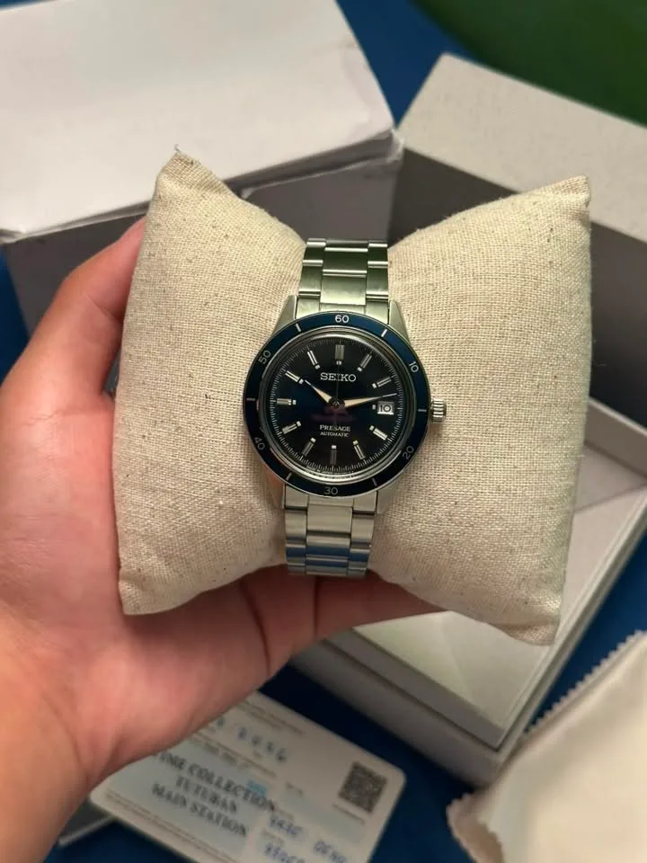 Seiko Presage SRPG05J1 "Style Blue 60's" — photo 4