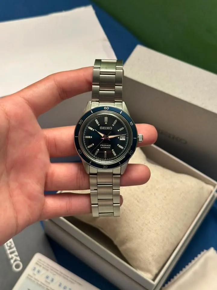 Seiko Presage SRPG05J1 "Style Blue 60's" — photo 5