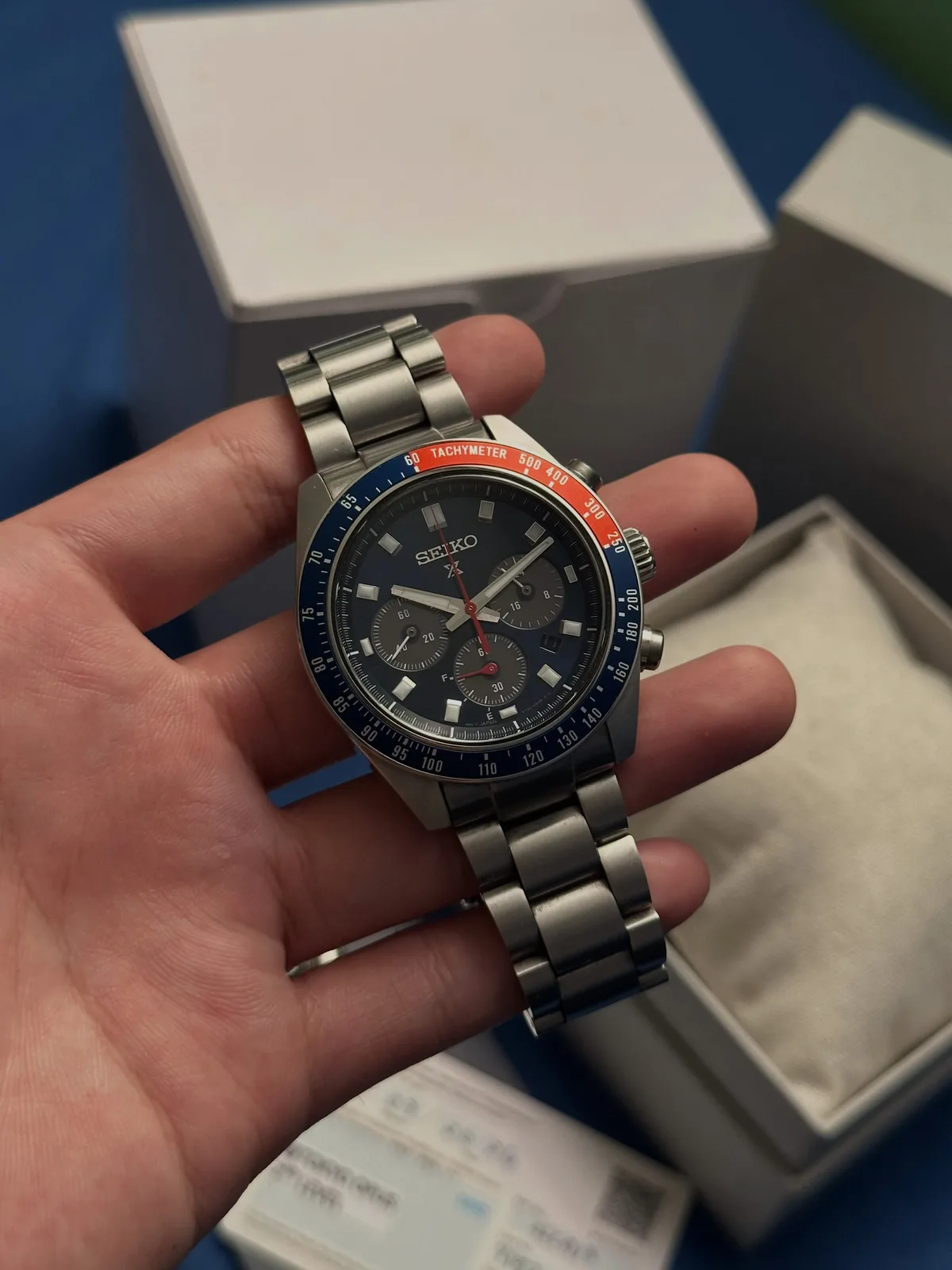 Seiko Prospex SSC913 Pepsi Speedtimer — photo 5