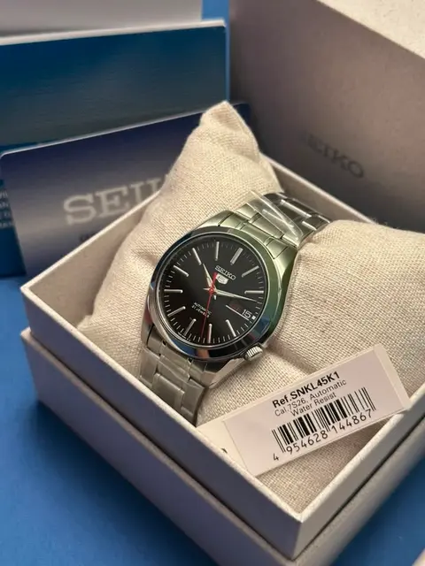 Seiko SNKL45K1 "Baby Black Sarb"