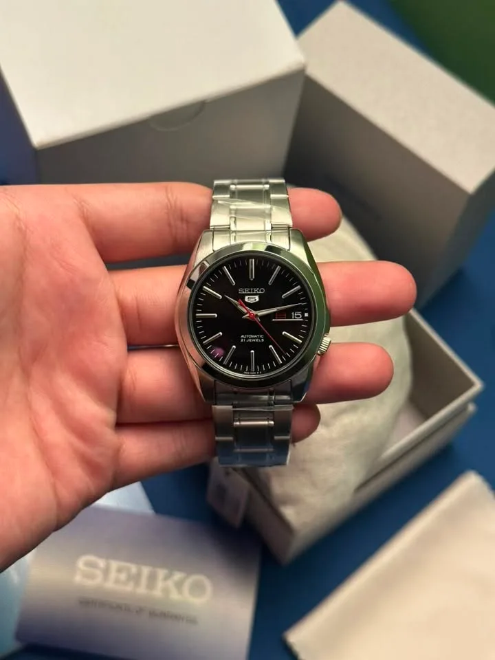 Seiko SNKL45K1 "Baby Black Sarb" — photo 4