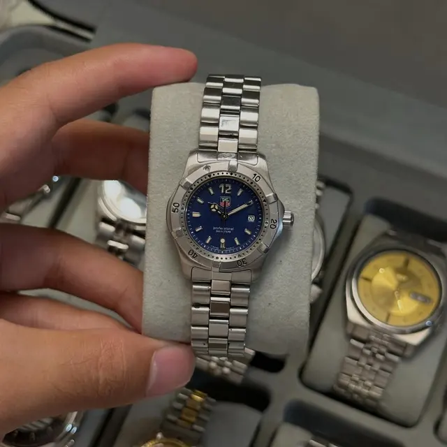 TAG Heuer Professional 2000 Blue Womens