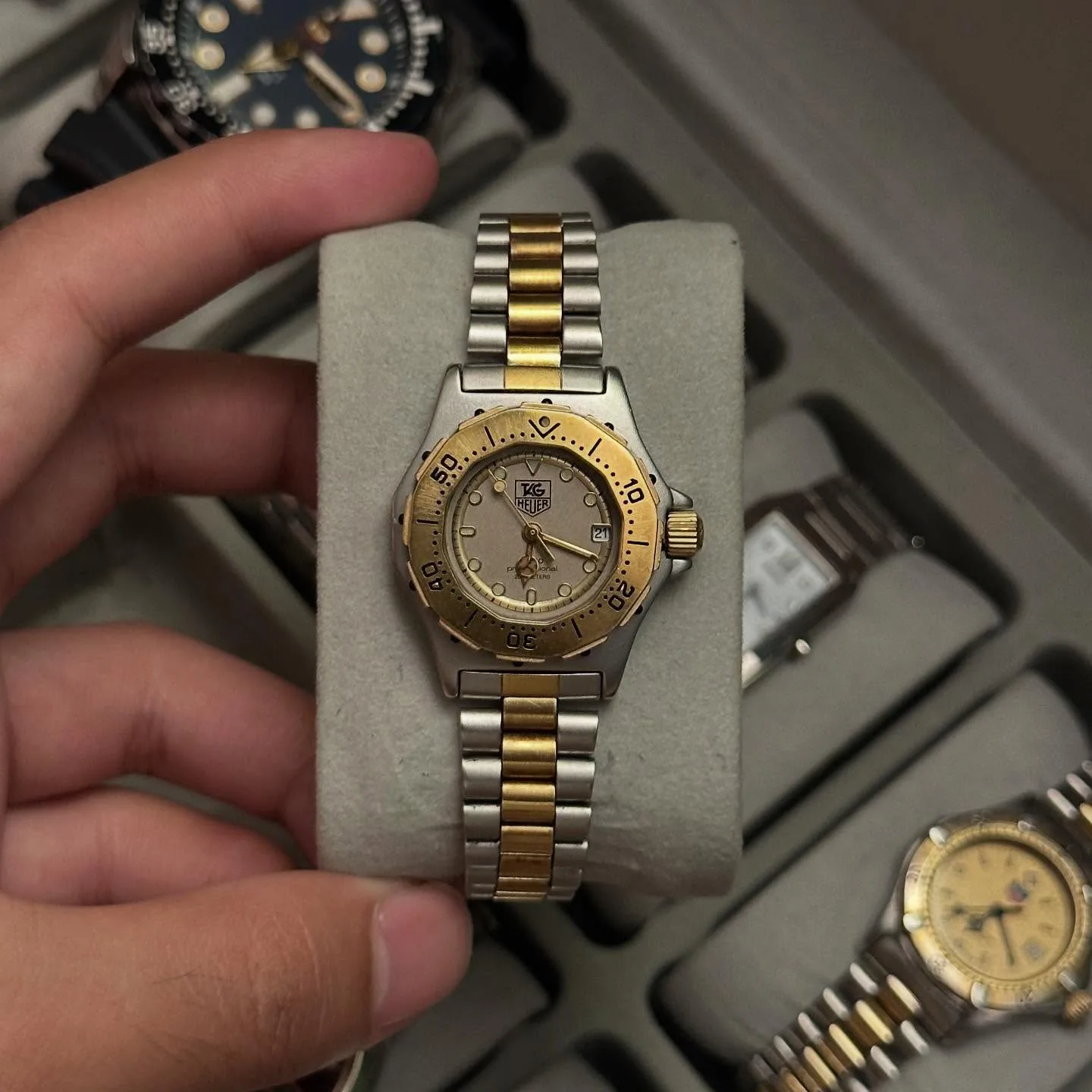 TAG Heuer Professional 3000 Two Tone — photo 1