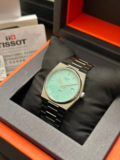 Tissot PRX 35mm Teal Dial