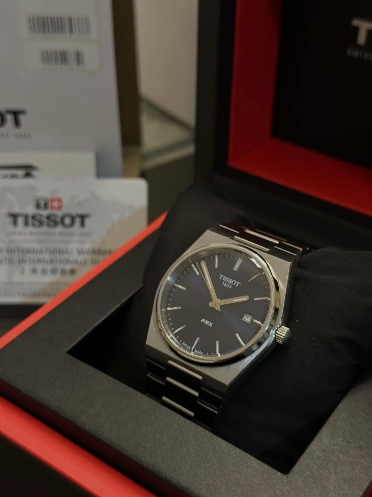 Tissot PRX 40mm Blue Dial — photo 1