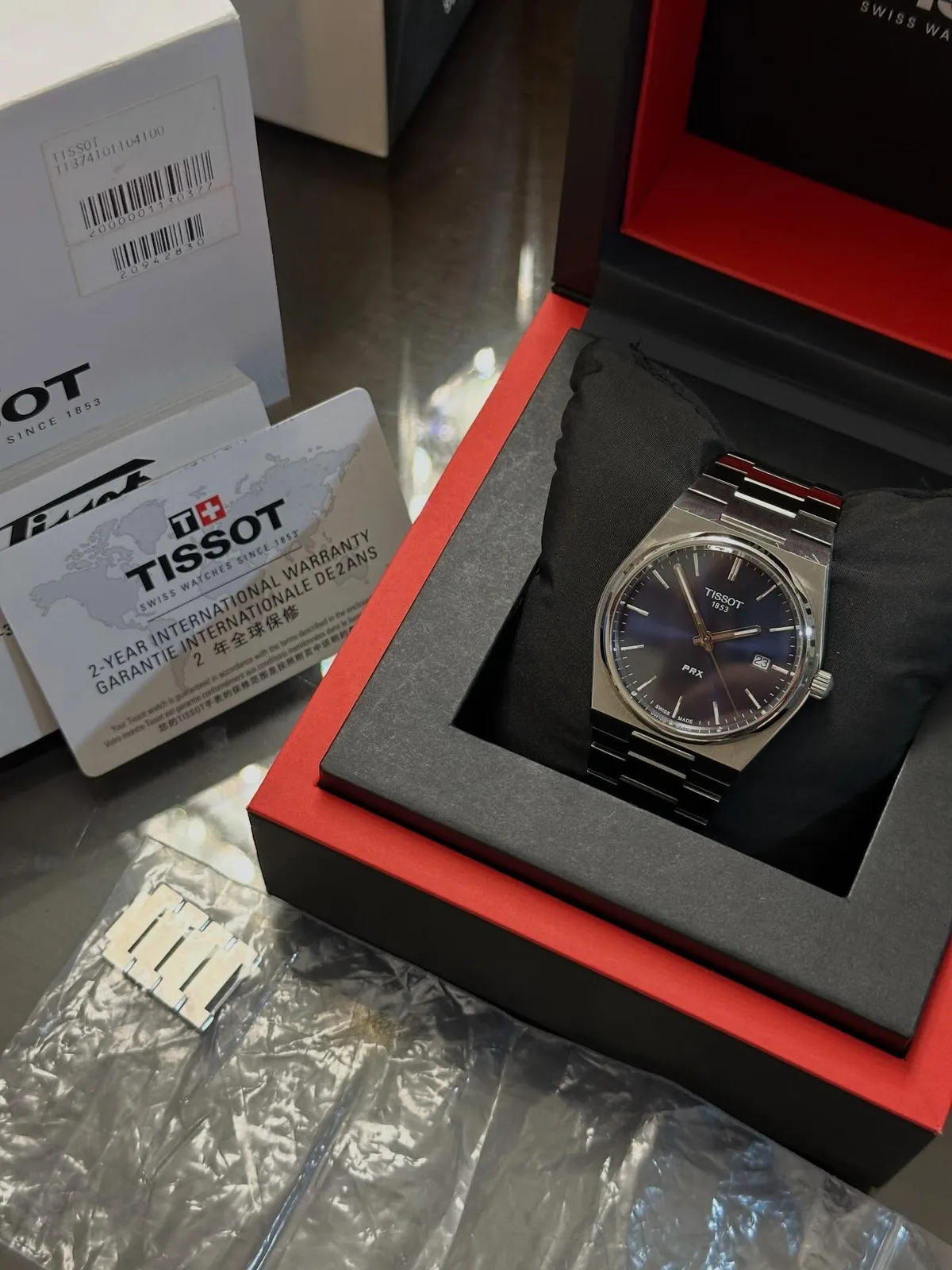 Tissot PRX 40mm Blue Dial — photo 2