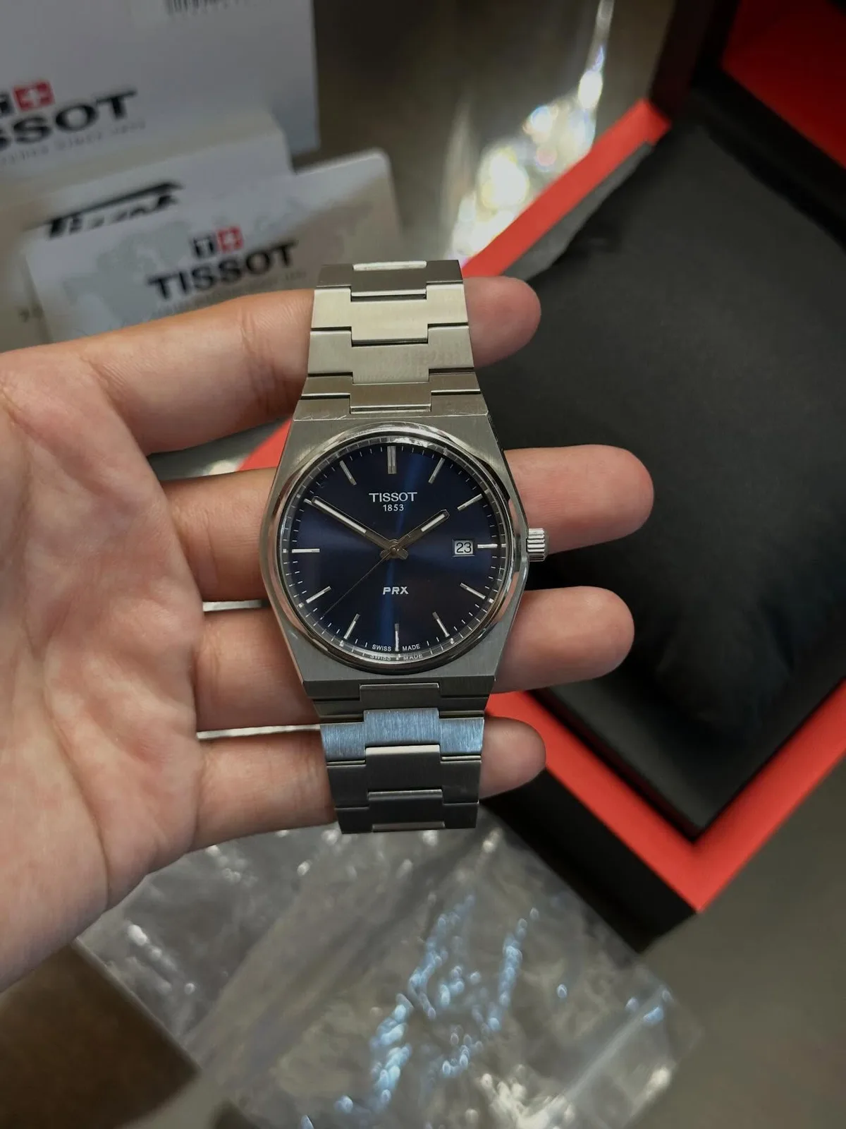 Tissot PRX 40mm Blue Dial — photo 4